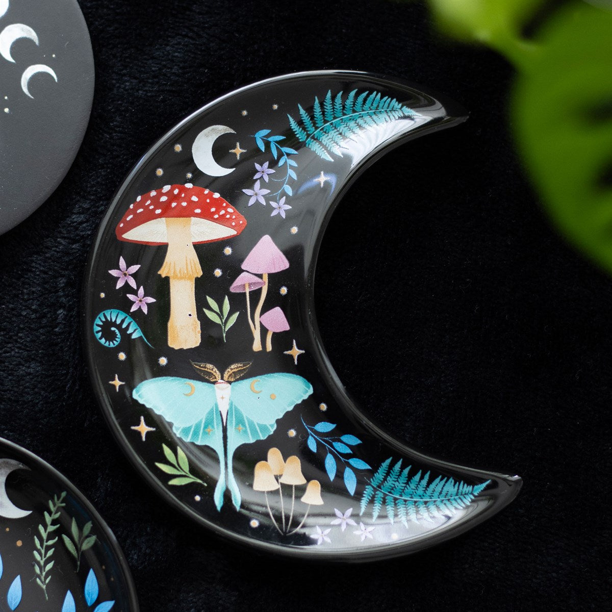 Schmuckschale "Dark Forest" aus Keramik