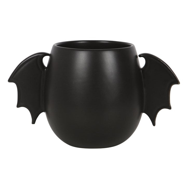 Becher mit abgerundeten Fledermausflügeln