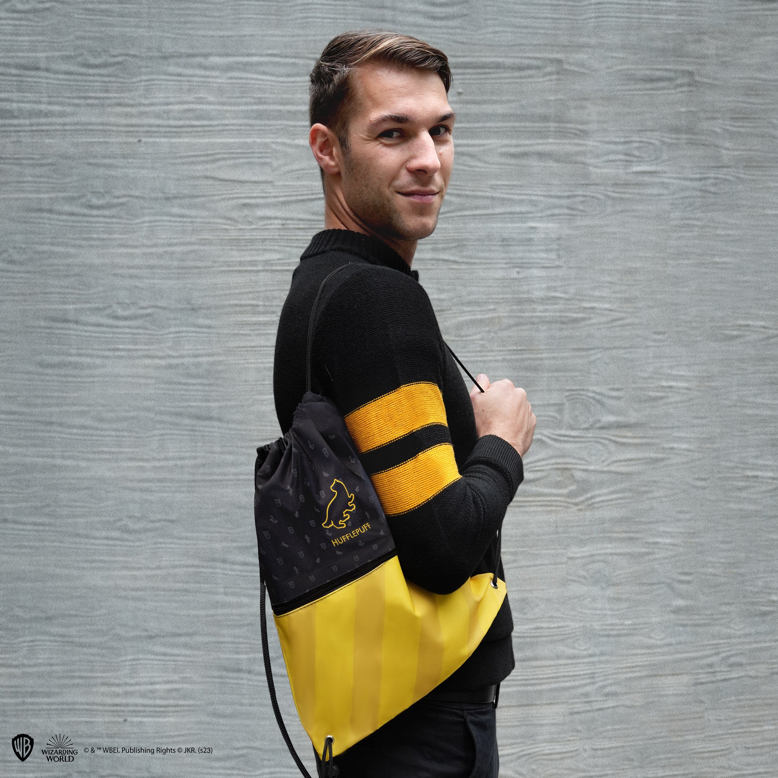 Harry Potter Stoffbeutel | Sportbeutel Hufflepuff