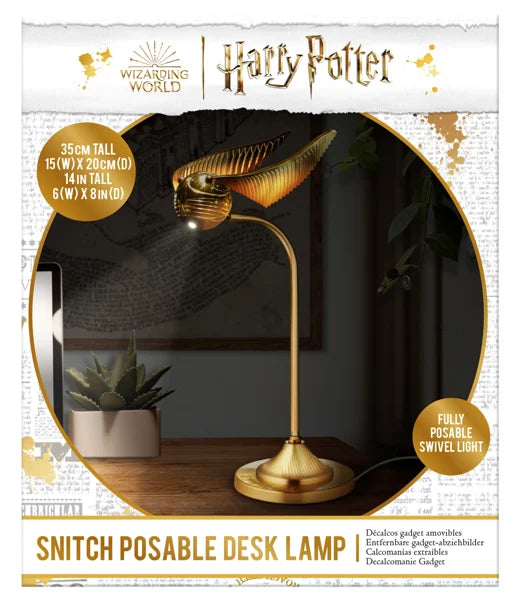 HARRY POTTER – Goldener Schnatz – Schreibtischlampe 36 cm