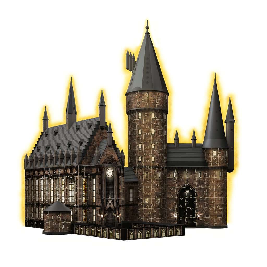 HARRY POTTER - Puzzle 3D 540P - Schloss Hogwarts "Beleuchtet"