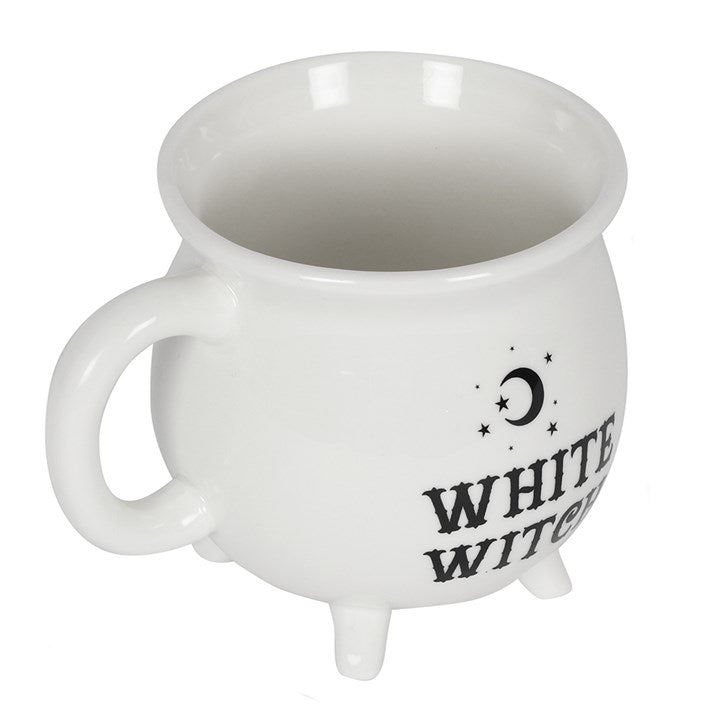 Weißer Hexenkessel-Becher