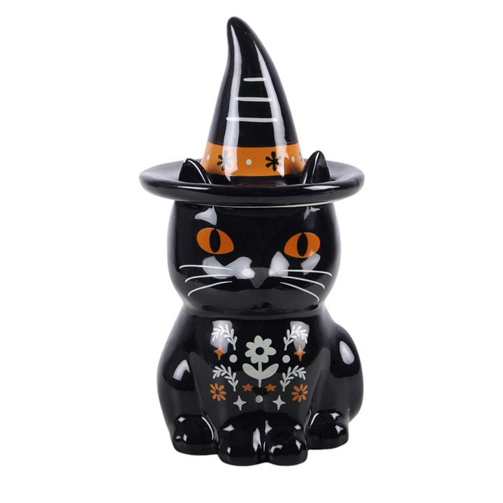 Gruseliger Ölbrenner „Schwarze Katze“