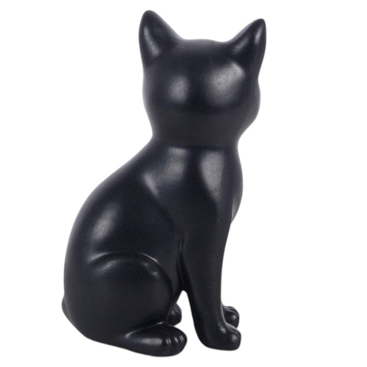 Gruseliges Volkskunst-Ornament „Schwarze Katze“