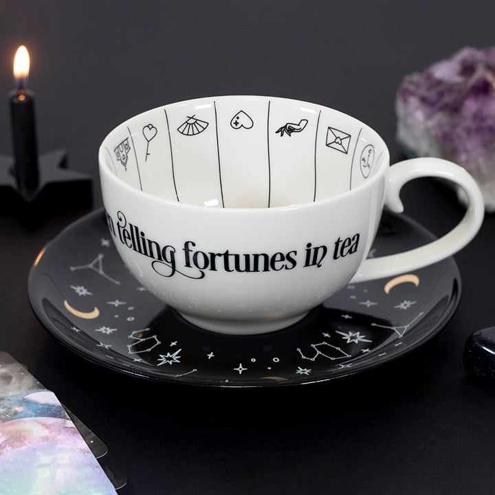 Keramik-Teetasse zum Wahrsagen