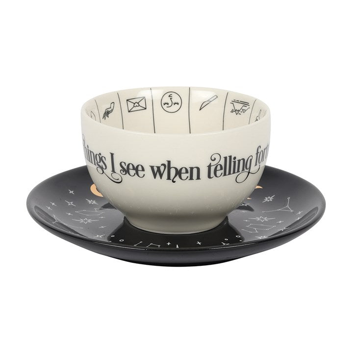 Keramik-Teetasse zum Wahrsagen
