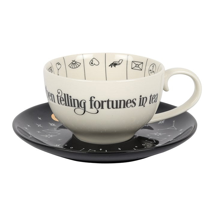Keramik-Teetasse zum Wahrsagen