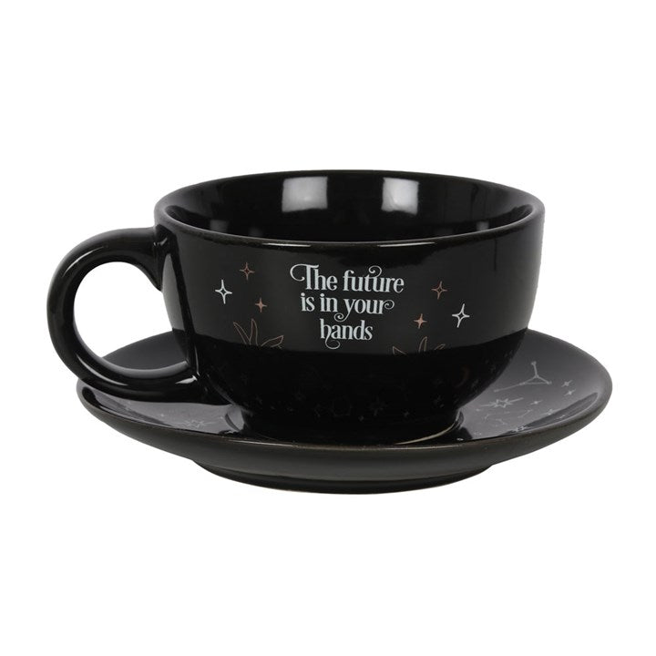 Das Wahrsager-Tee-Set Tasse plus Kanne