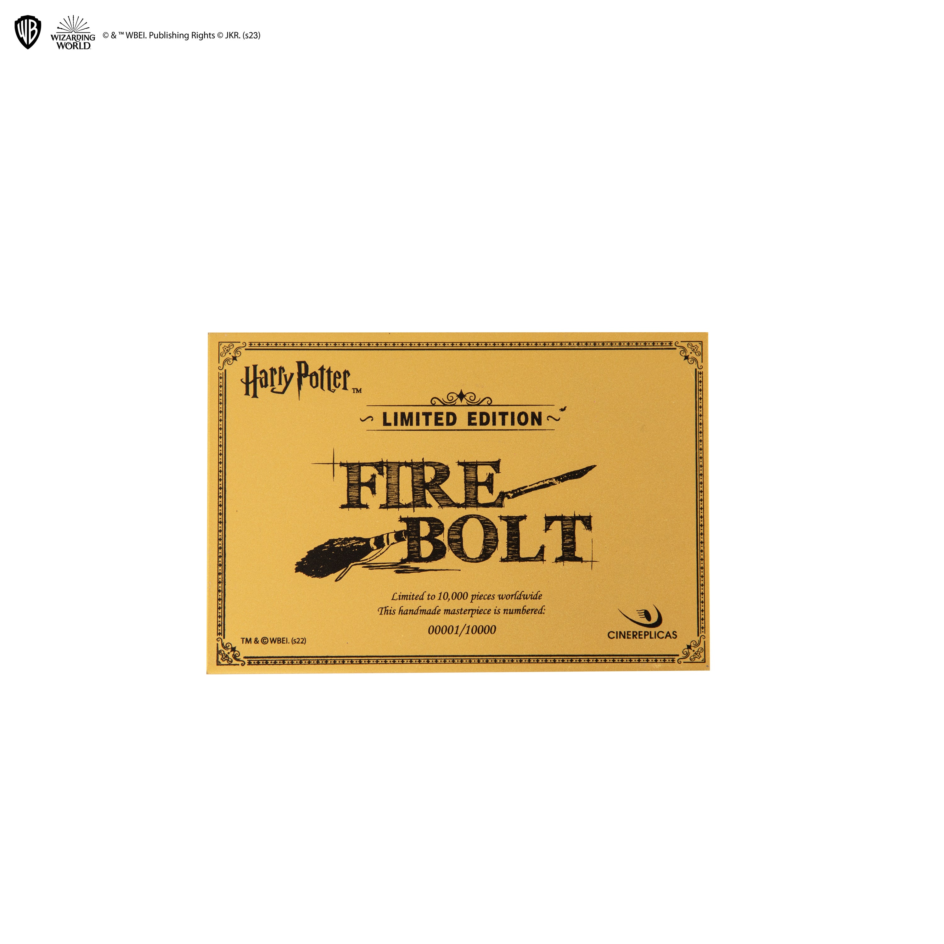 LIMITIERT Harry Potter Replik 1/1 Feuerblitz Flugbesen