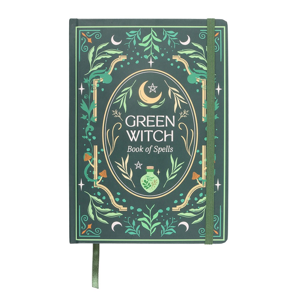 Notizbuch „Green Witch“ im A5-Format