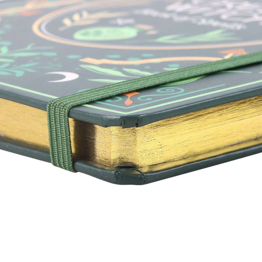 Notizbuch „Green Witch“ im A5-Format
