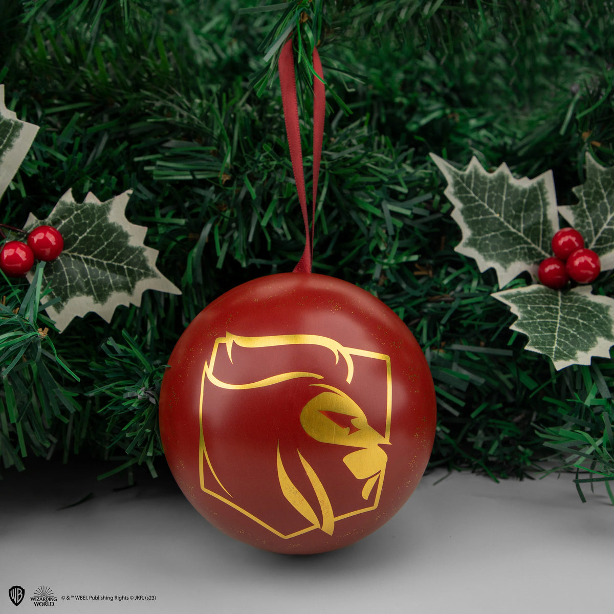 Gryffindor Weihnachtskugel mit Socken
