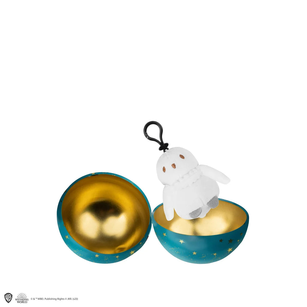 Hedwig Weihnachtskugel mit Schlüsselanhänger