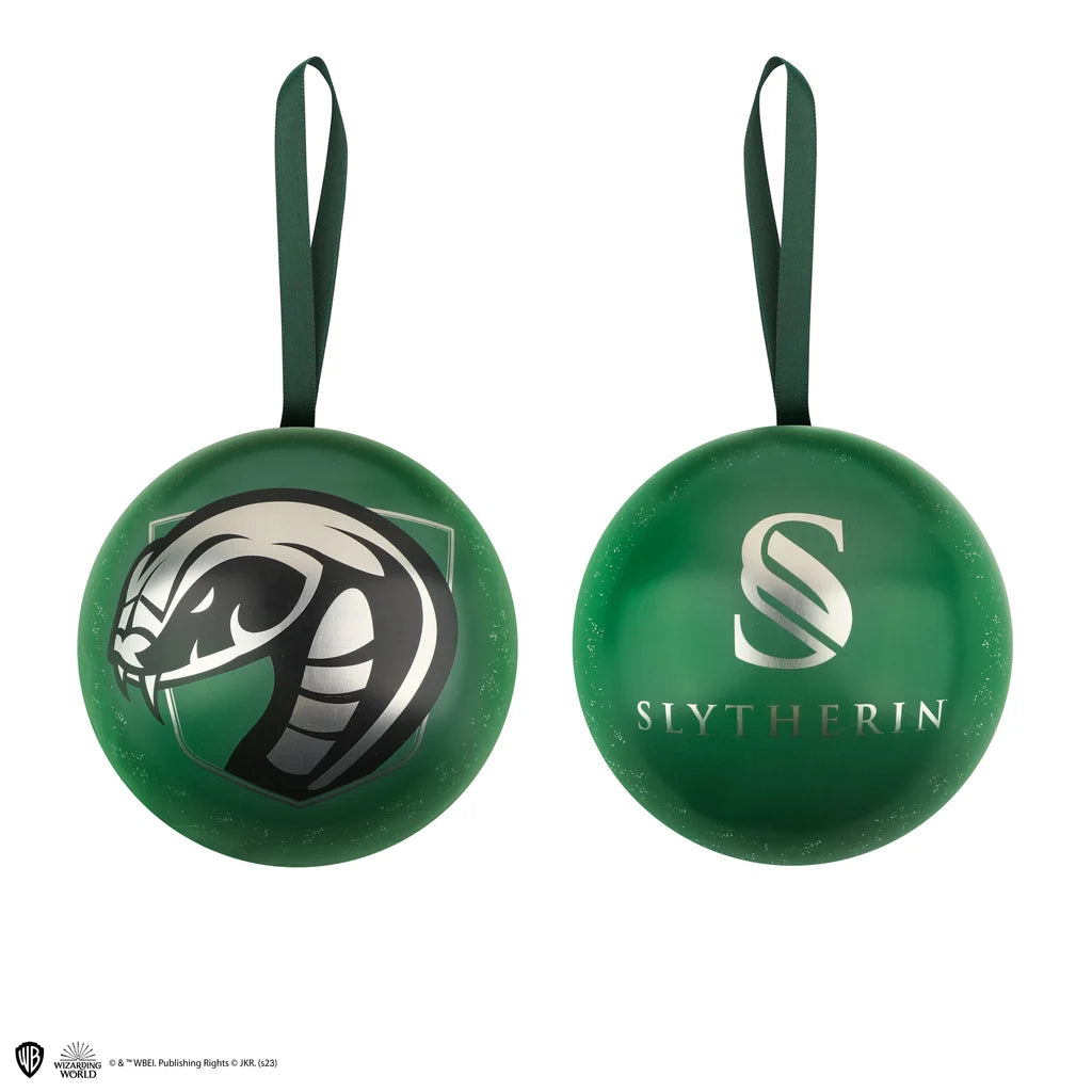 Slytherin Weihnachtskugel mit Socken