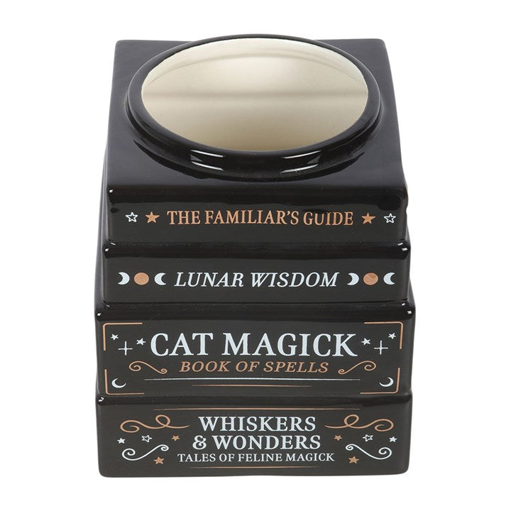 Vase „Black Cat Magick Book Stack“
