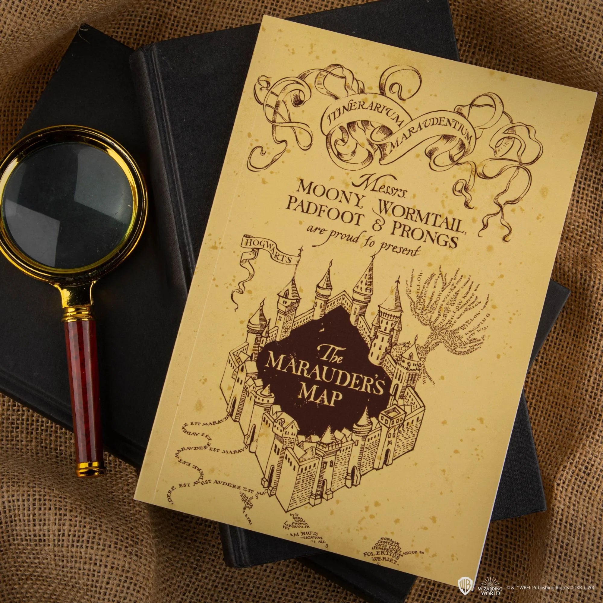 Harr Potter Softcover Karte des Rumtreibers-Notizbuch
