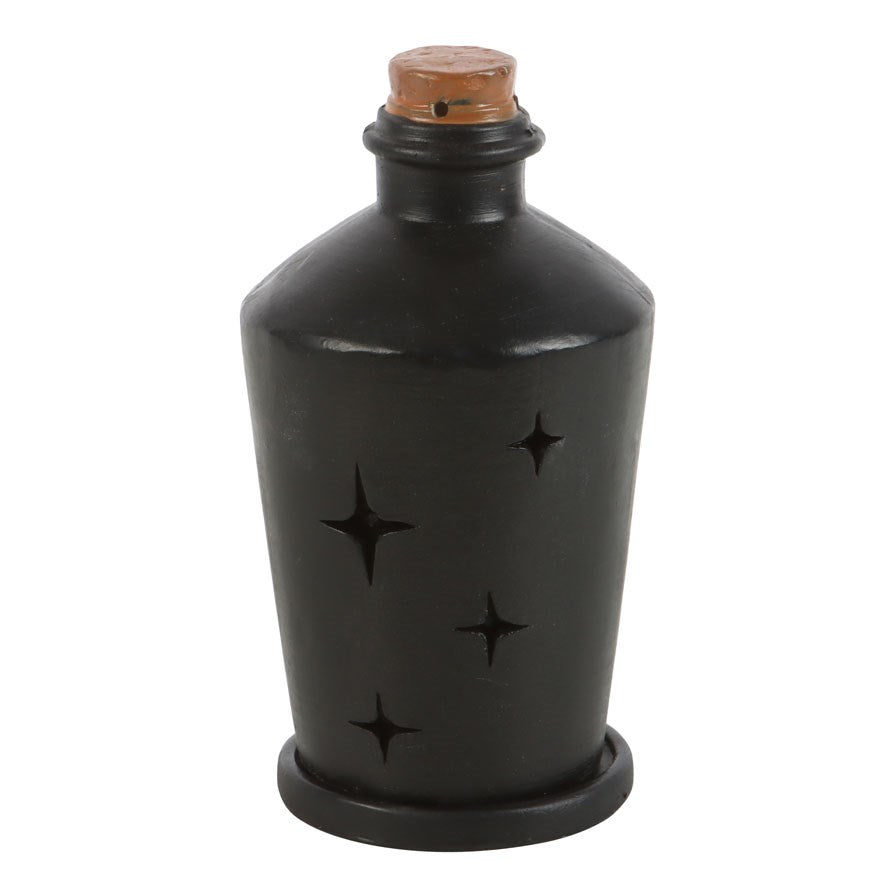 Zaubertrankflasche mit Räucherkegelhalter