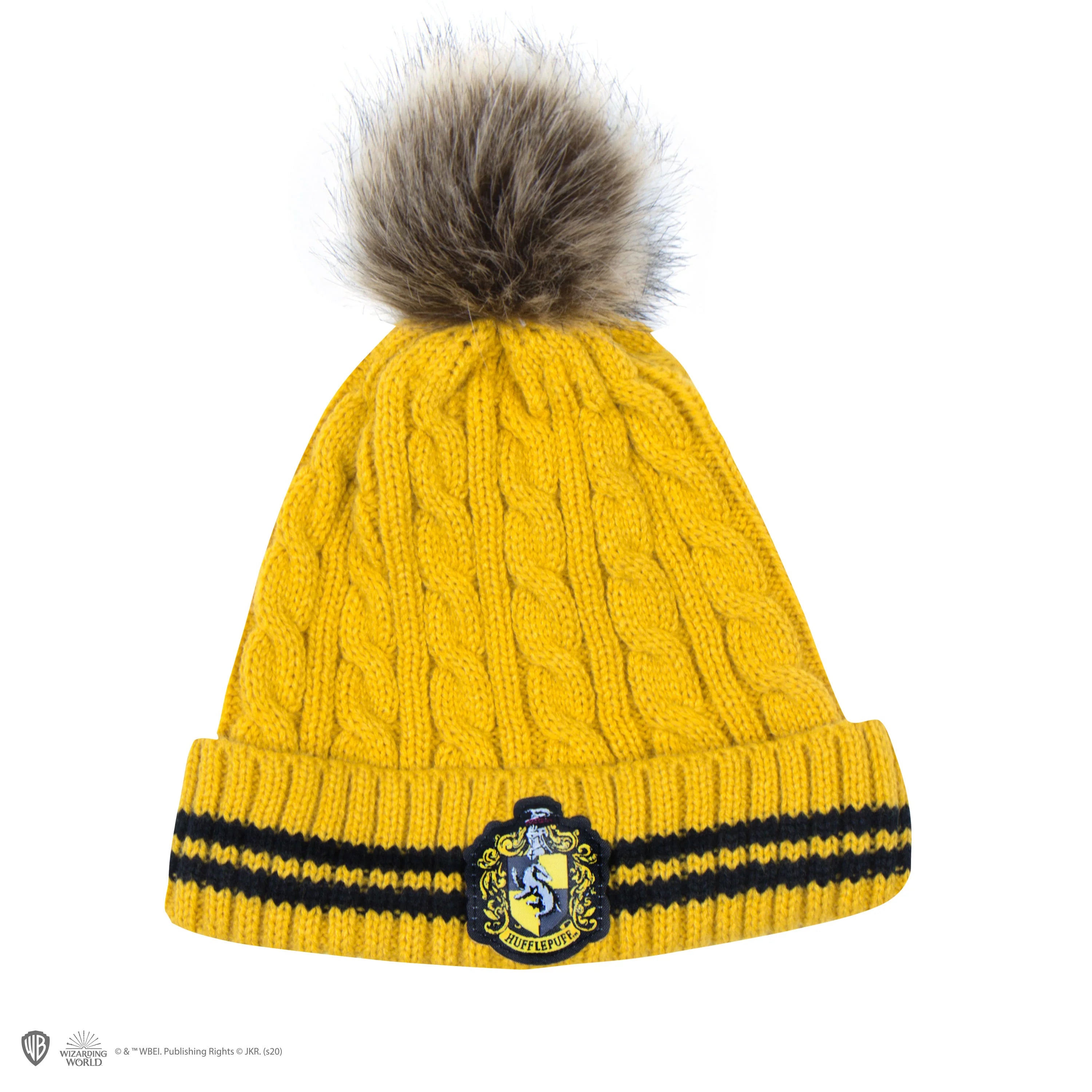 Harry Potter Hufflepuff Bommelmütze