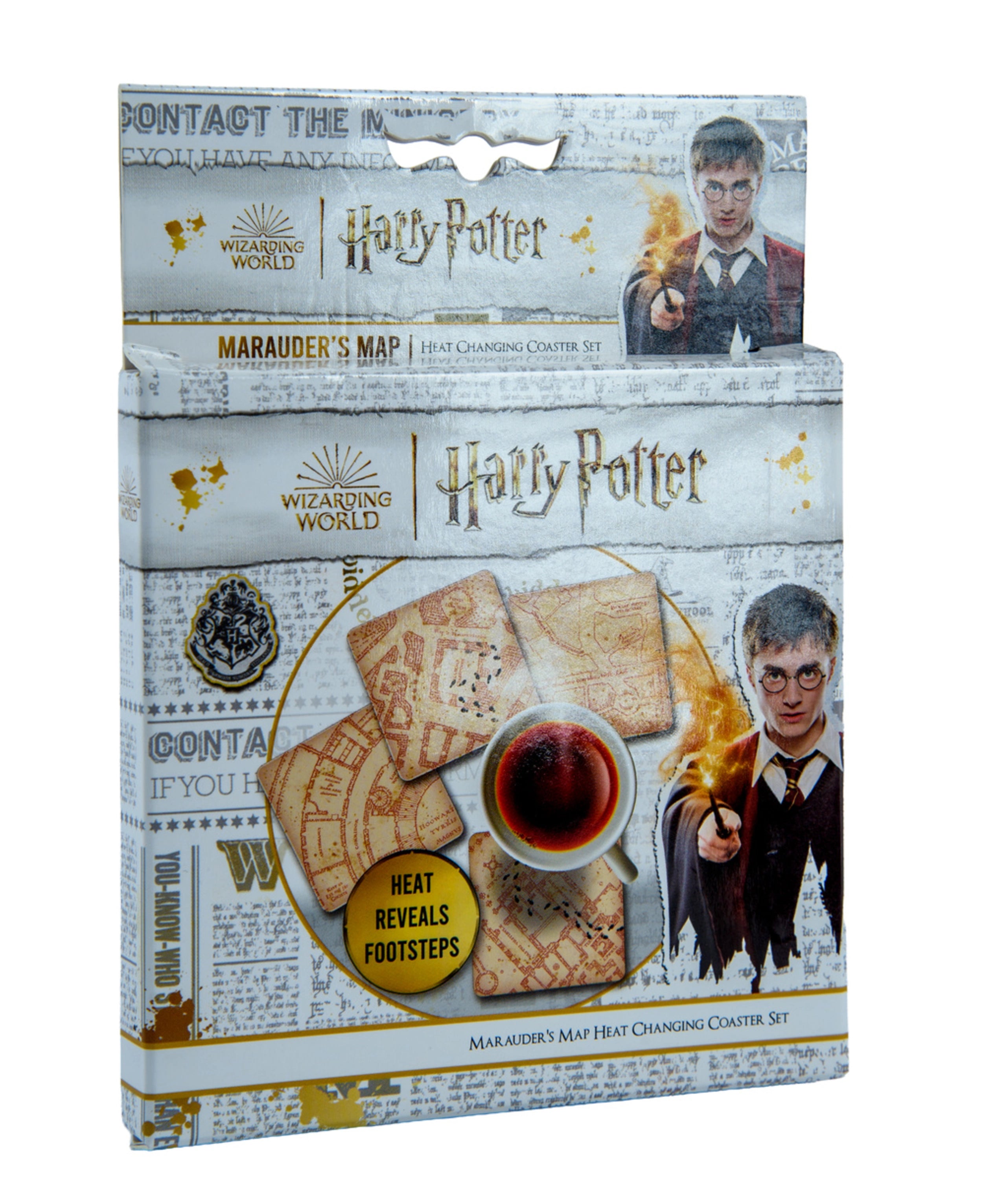 Harry Potter: Untersetzer Karten des Rumtreibers | Temperatur Änderungen (4 Stück)