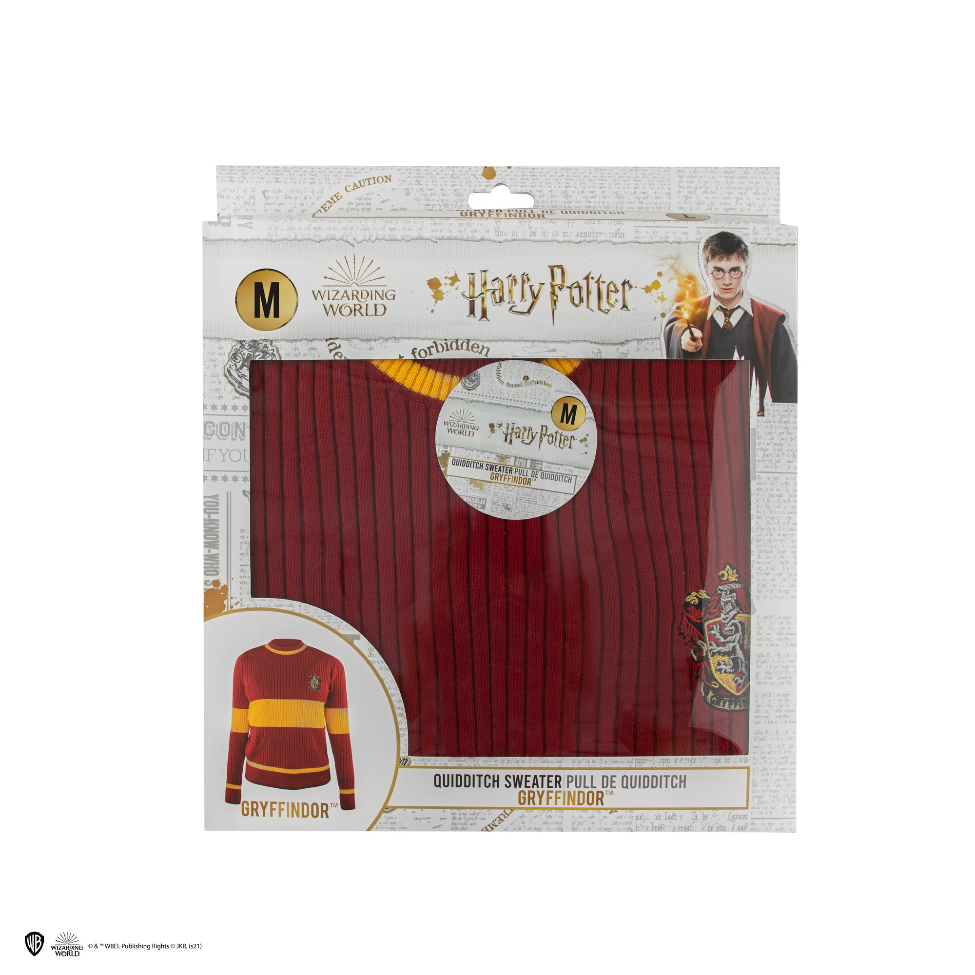 Harry Potter Gryffindor Quidditch Pullover