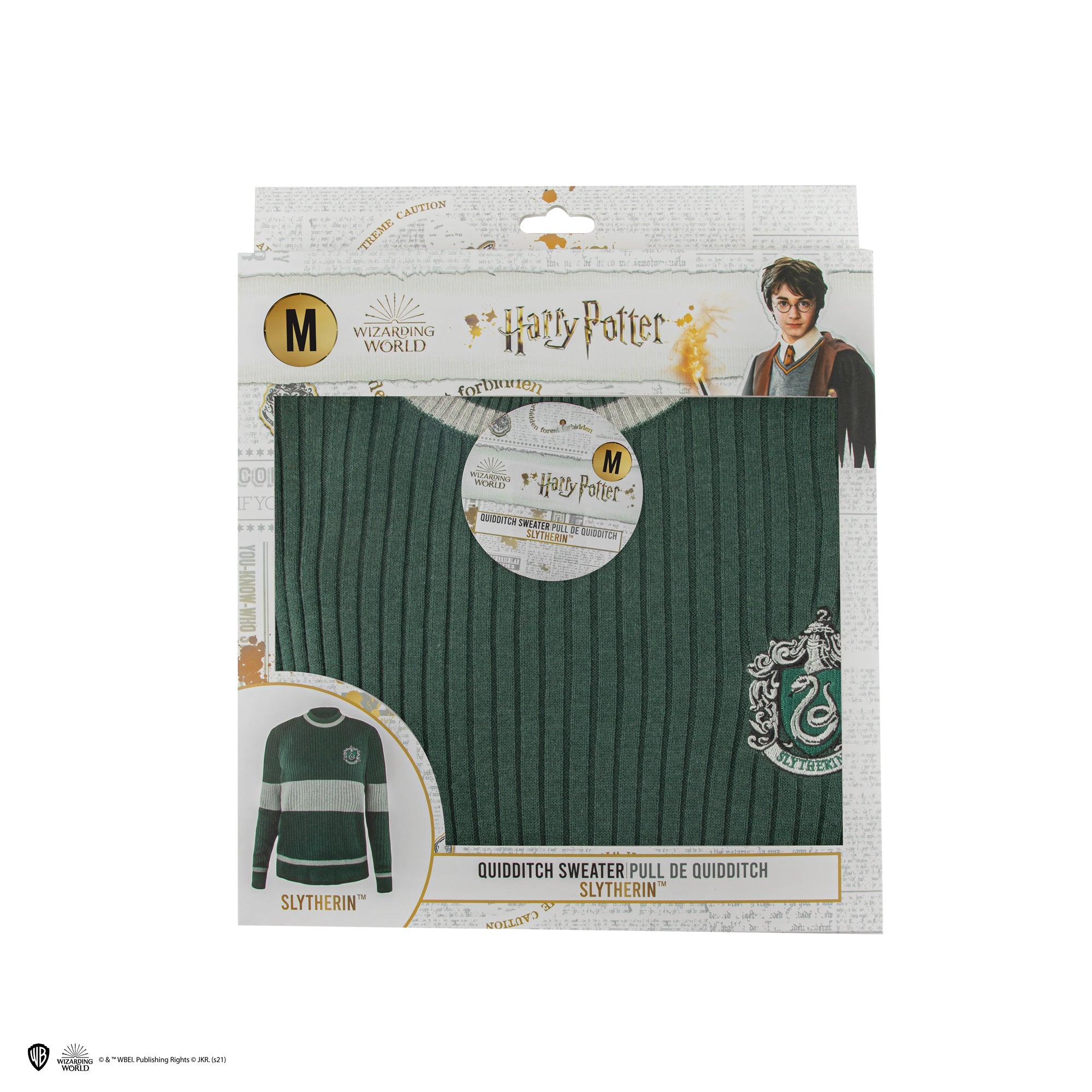 Harry Potter Slytherin Quidditch Pullover
