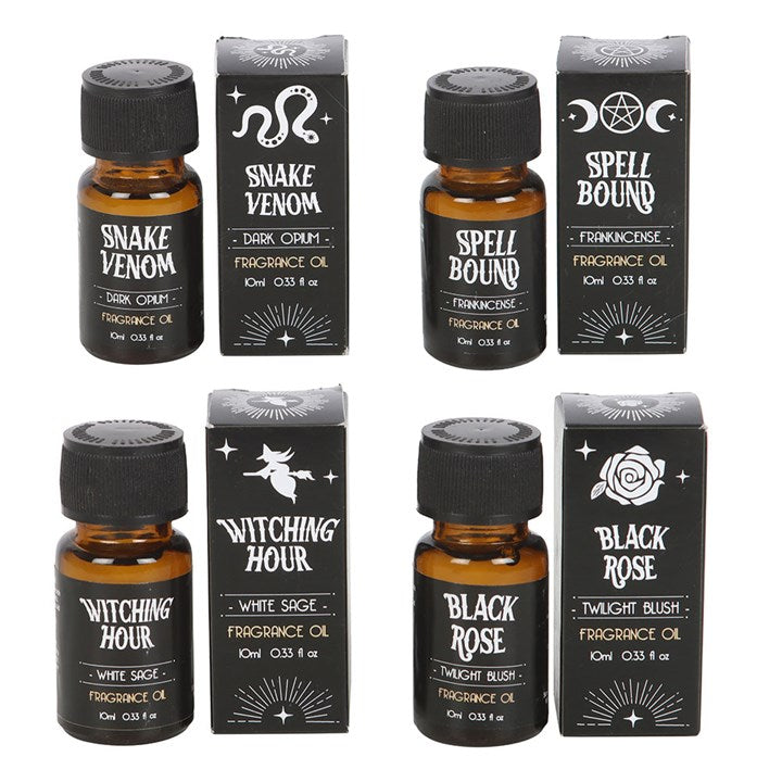 Verschiedene Duftölvarianten „Midnight Rituals“