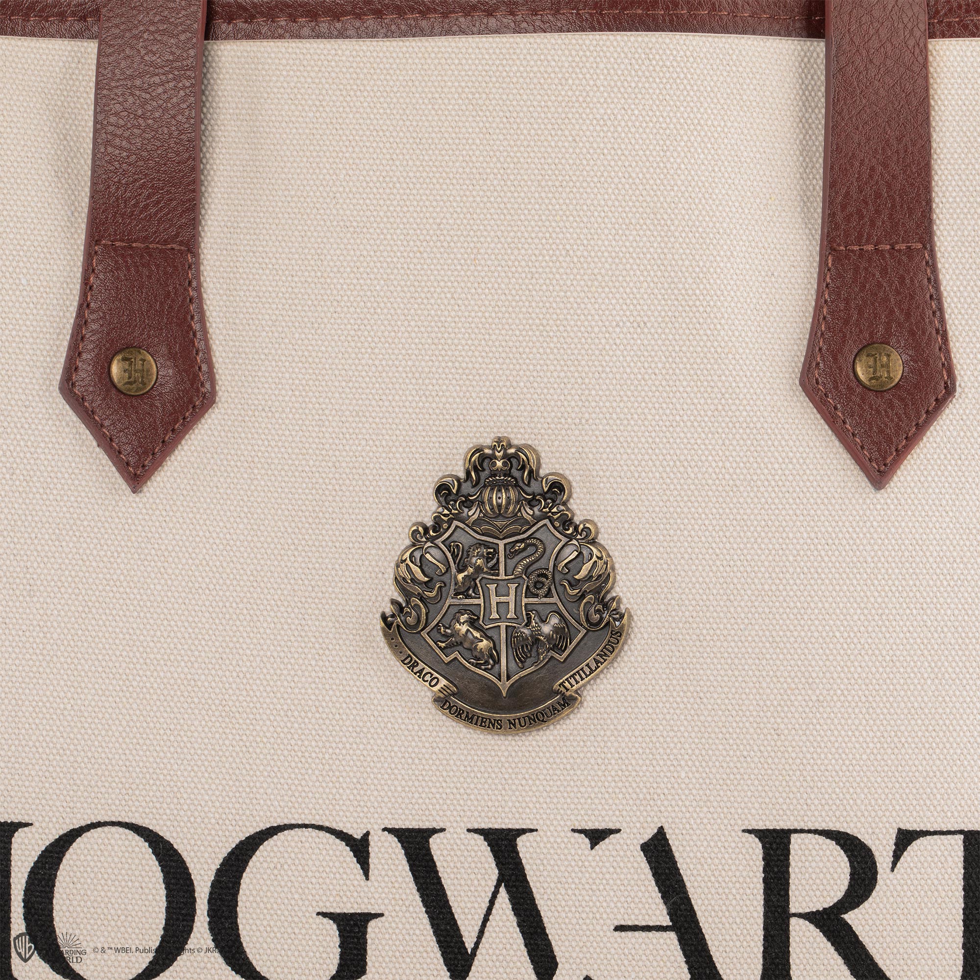 Harry Potter Tragetasche Hogwarts Canvas Shoppingbag