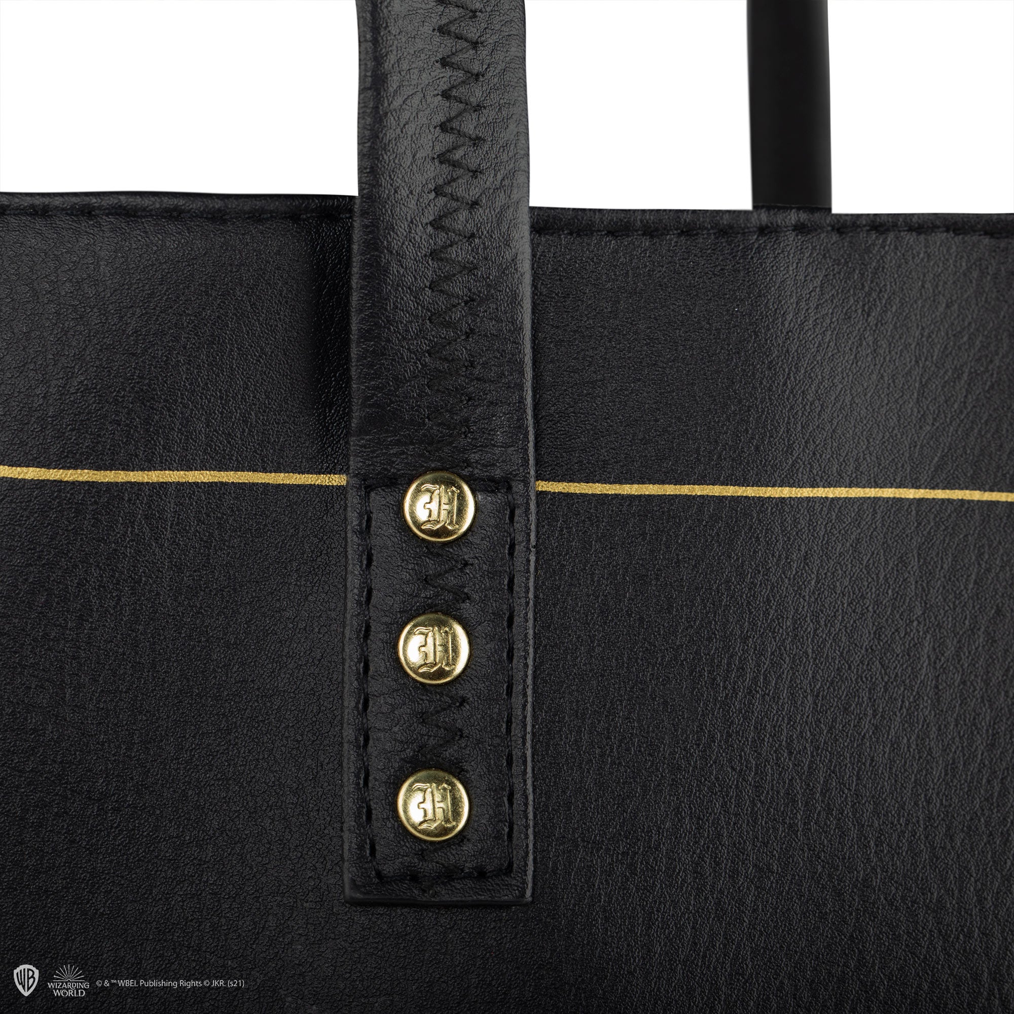 Harry Potter Tragetasche Schwarze Hogwarts Shoppingbag