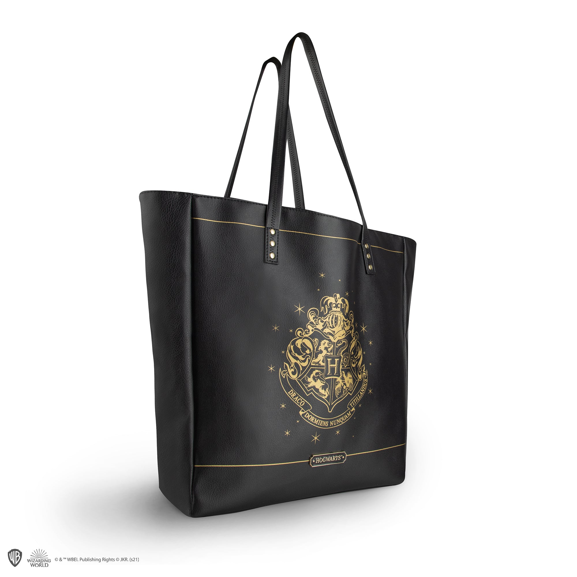 Harry Potter Tragetasche Schwarze Hogwarts Shoppingbag