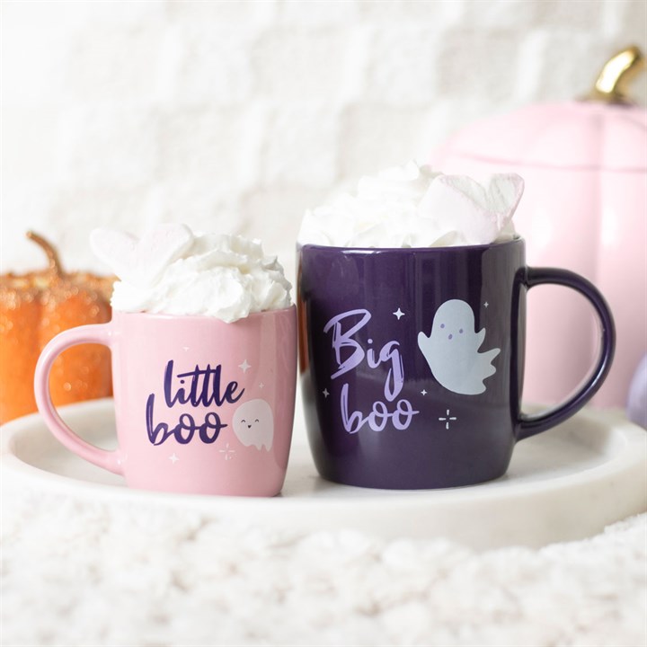 „Big Boo Little Boo“-Familien-Tassen-Set