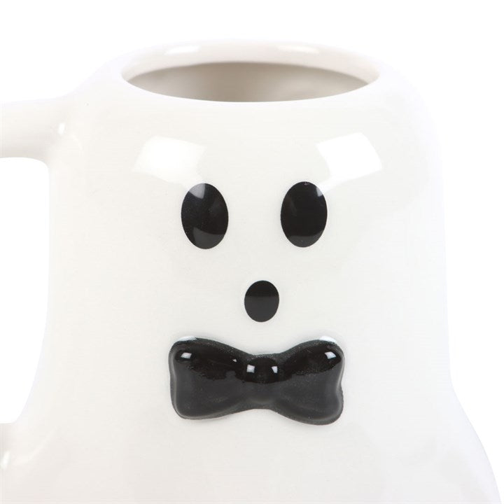 Tasse in Geisterform mit Mr. Boo und Fliege