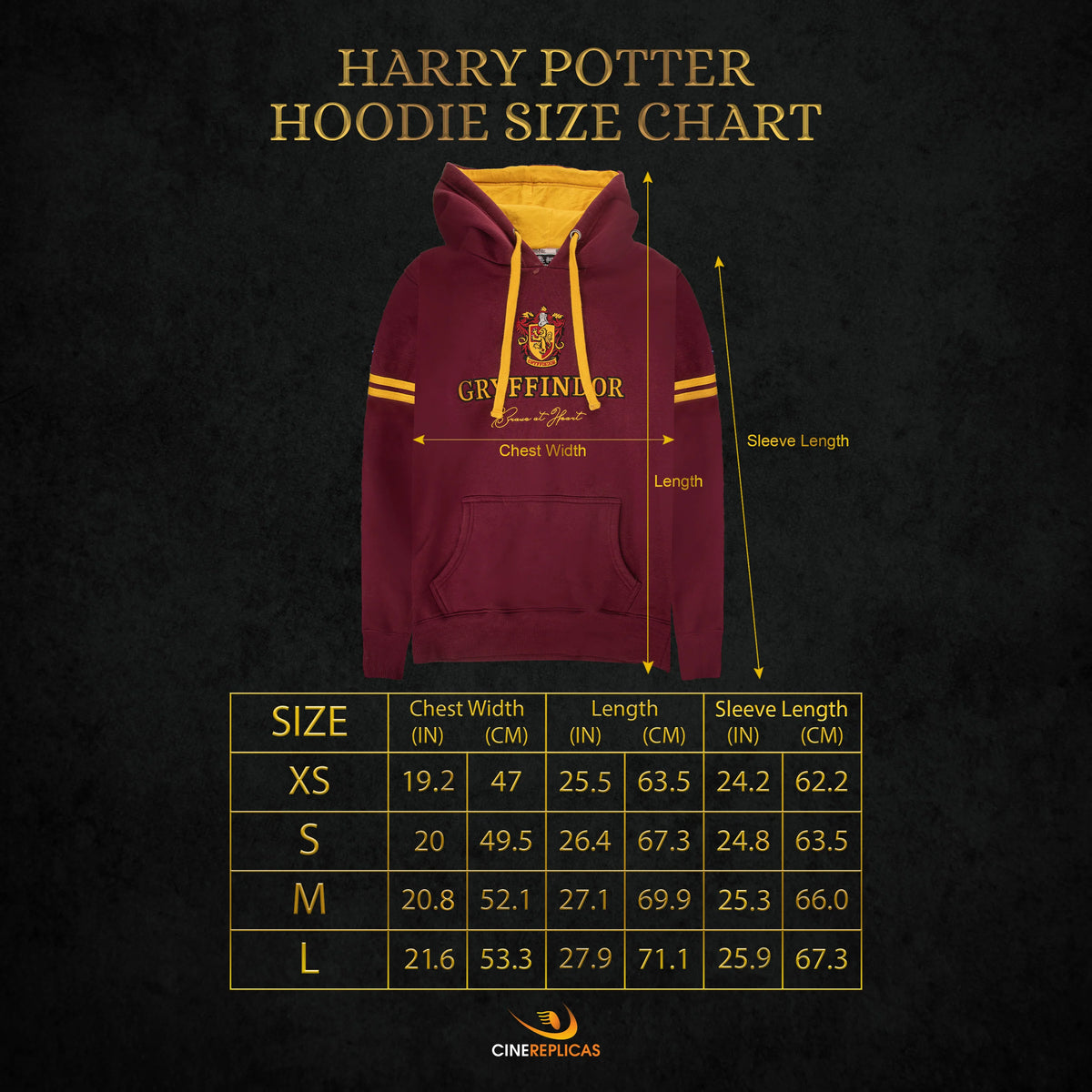 Gryffindor Kapuzenpullover