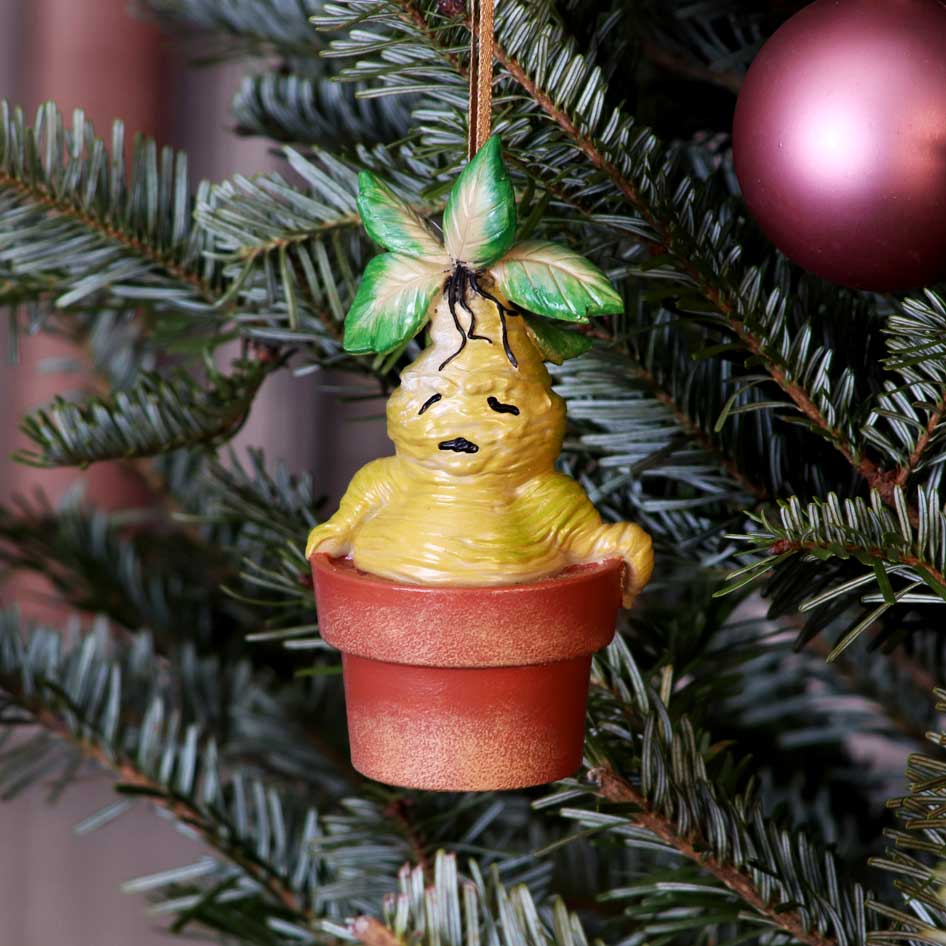 Harry Potter Alraune Gefährliche Pflanze Festliche Hängefigur
