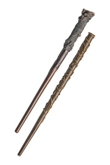 Harry Potter Roleplay-Replik Zauberstäbe 2er-Pack Harry Potter & Hermione Granger 31 cm