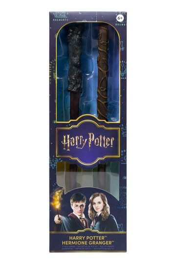 Harry Potter Roleplay-Replik Zauberstäbe 2er-Pack Harry Potter & Hermione Granger 31 cm