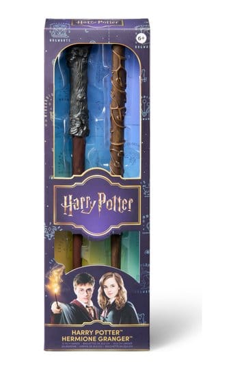 Harry Potter Roleplay-Replik Zauberstäbe 2er-Pack Harry Potter & Hermione Granger 31 cm