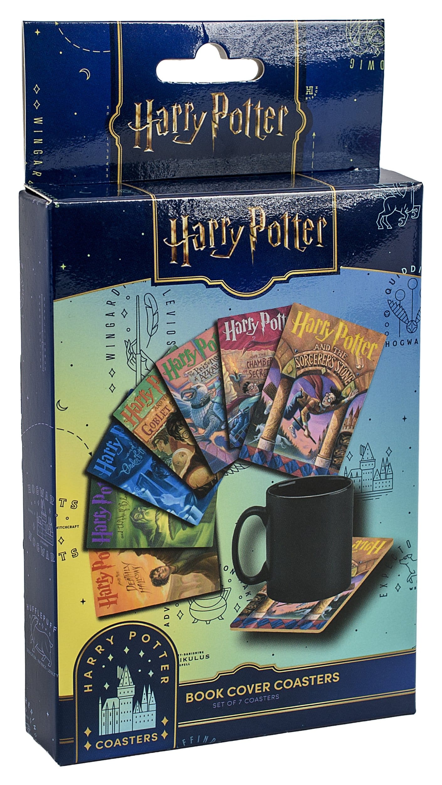 PRE-ORDER: Harry Potter - Untersetzer Book Inspired (Set of 7)