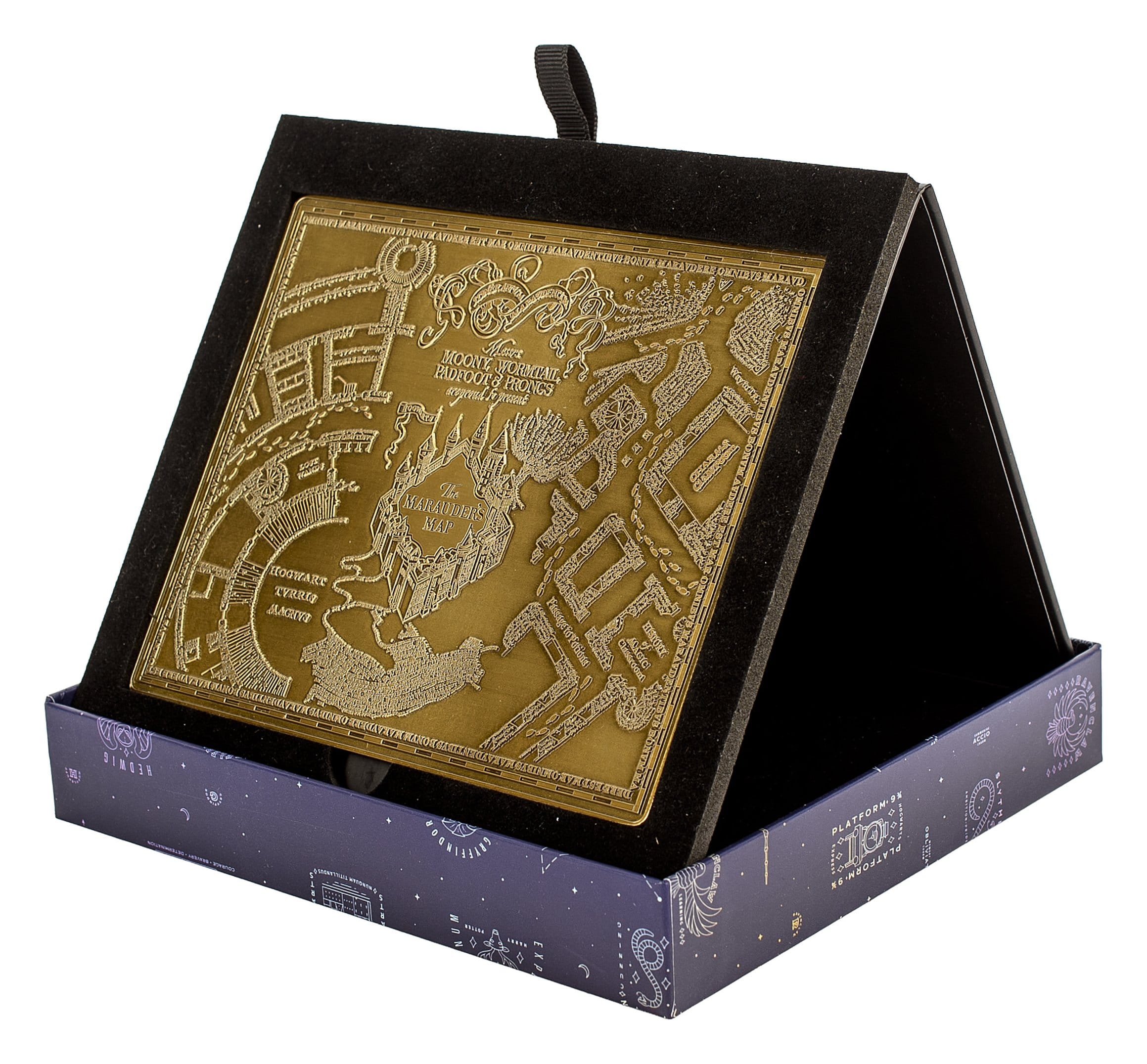 PRE-ORDER: Harry Potter - Replik Marauder's Map Metal Map 15 cm