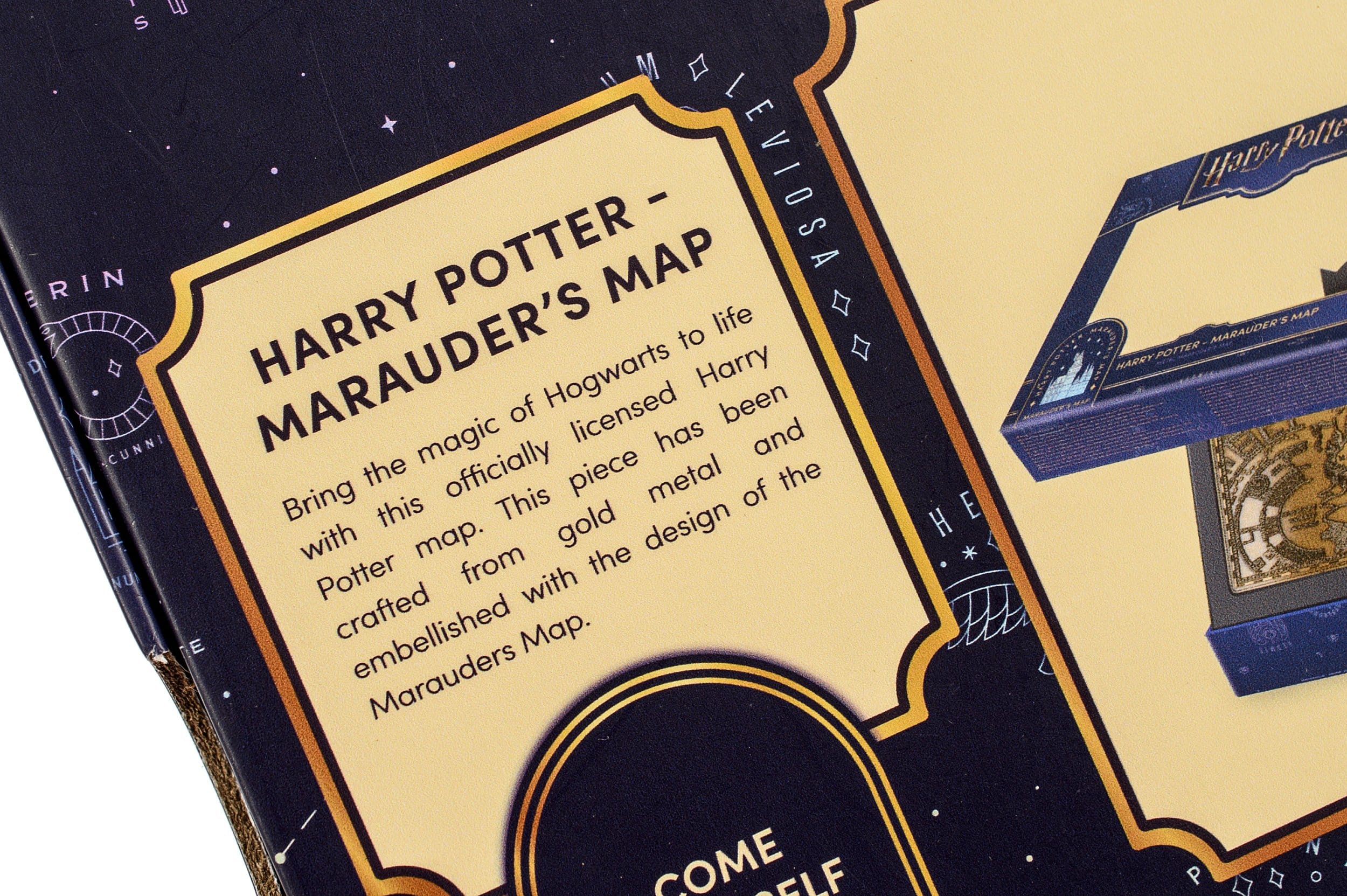 PRE-ORDER: Harry Potter - Replik Marauder's Map Metal Map 15 cm