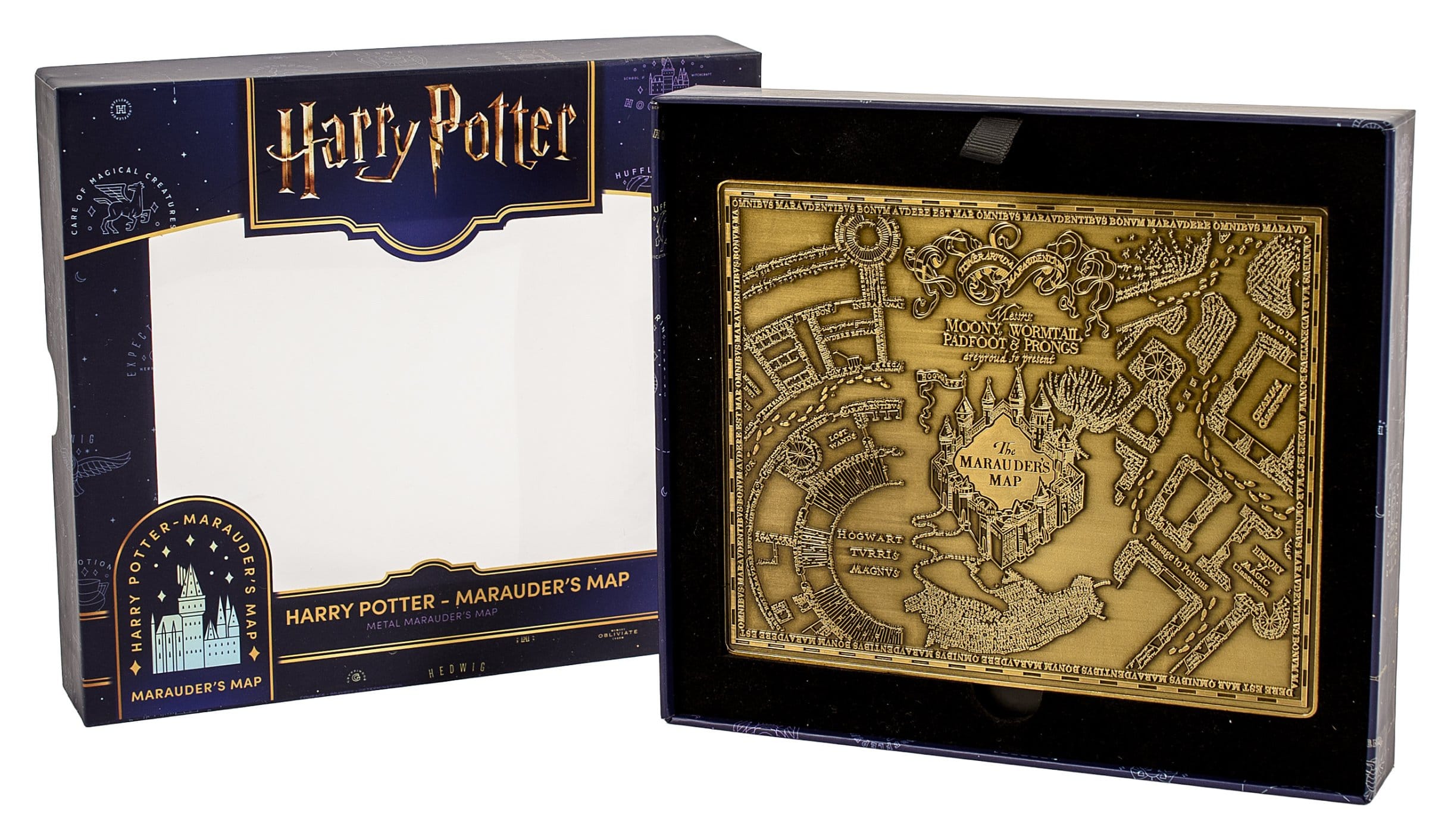 PRE-ORDER: Harry Potter - Replik Marauder's Map Metal Map 15 cm
