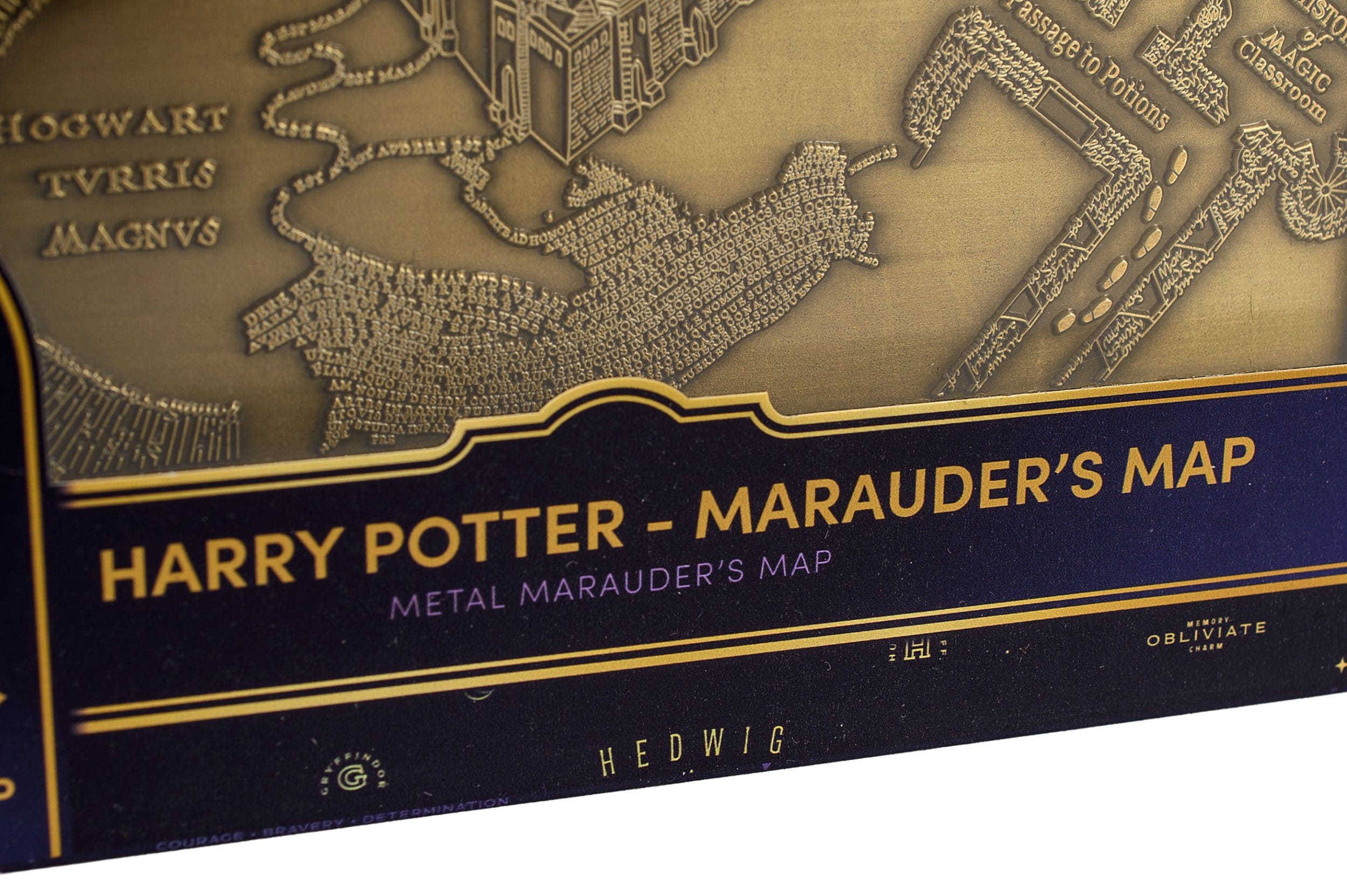 PRE-ORDER: Harry Potter - Replik Marauder's Map Metal Map 15 cm
