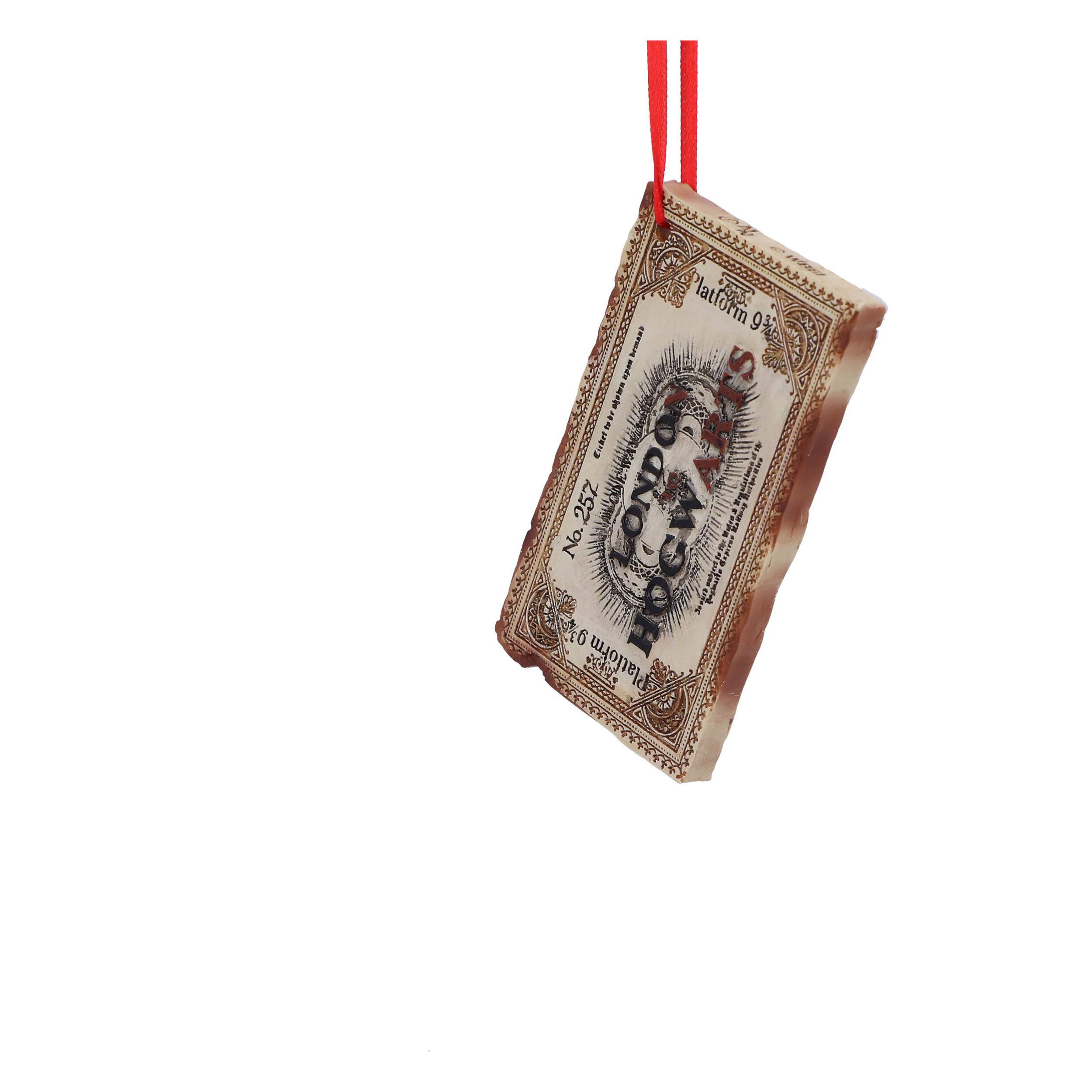 Harry Potter Christbaumanhänger Hogwarts Express Ticket