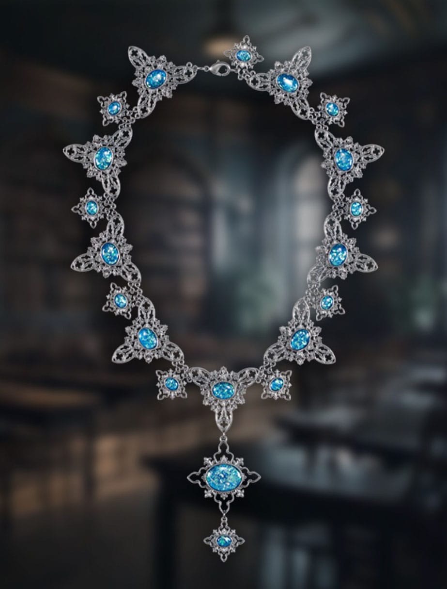 Harry Potter Replik 1/1 Verfluchte Opal-Halskette NEW VERSION
