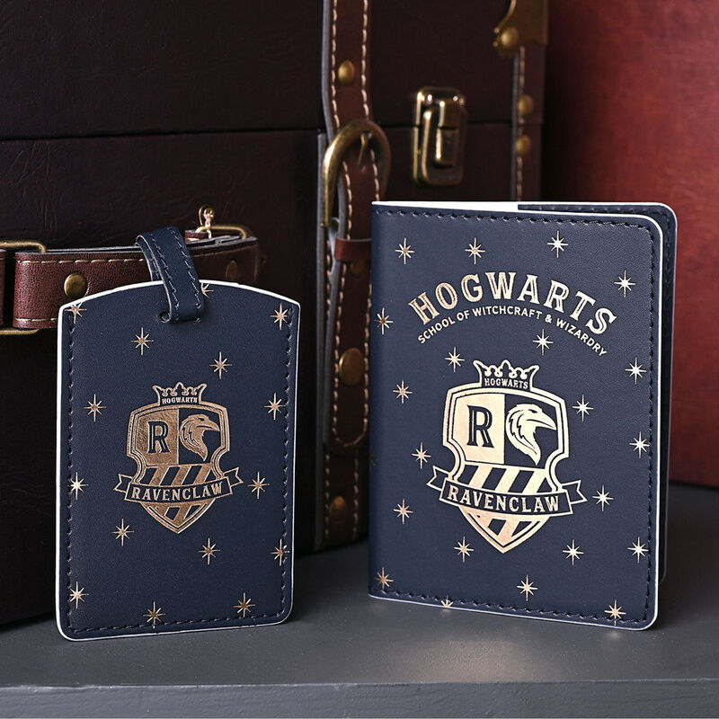 Warner Bros. Harry Potter Alumni-Passhülle & Gepäckanhänger – Ravenclaw