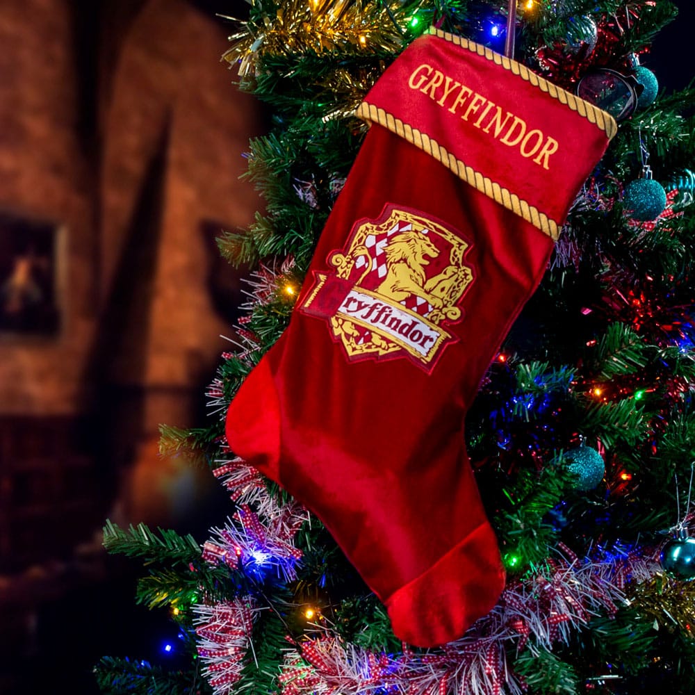 Harry Potter Weihnachtsstrumpf Gryffindor 45 cm rot