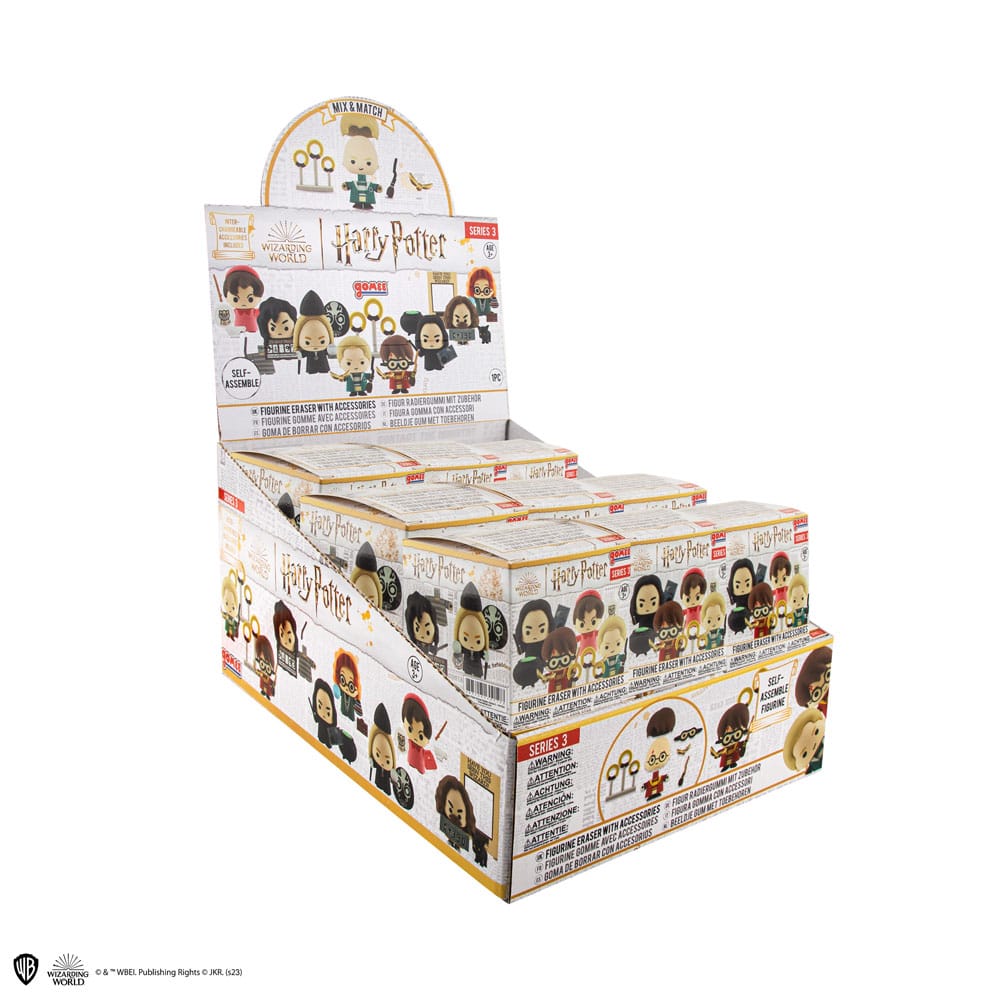 Harry Potter Gomee Sammelfiguren aus Gummi Wave 3 Mystery Display (24)