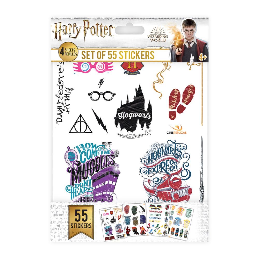 Harry Potter Sticker Set Symbols 55 Sticker
