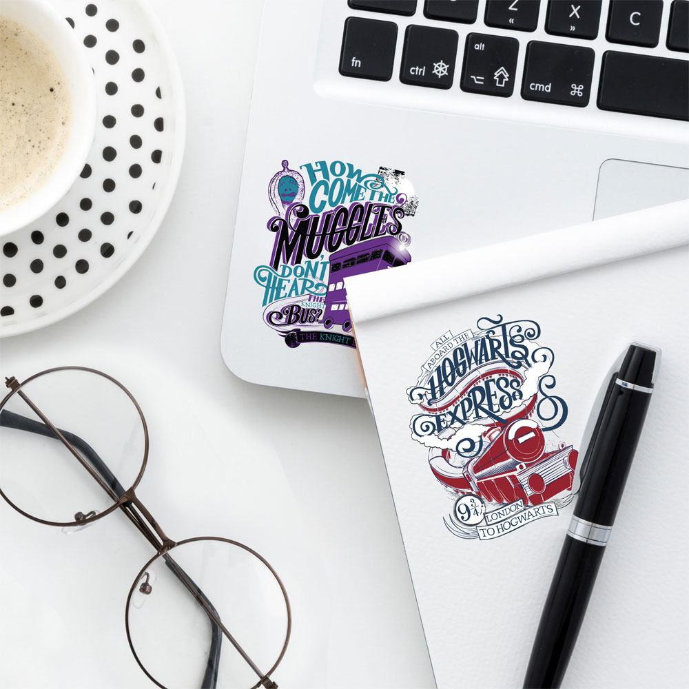 Harry Potter Sticker Set Symbols 55 Sticker