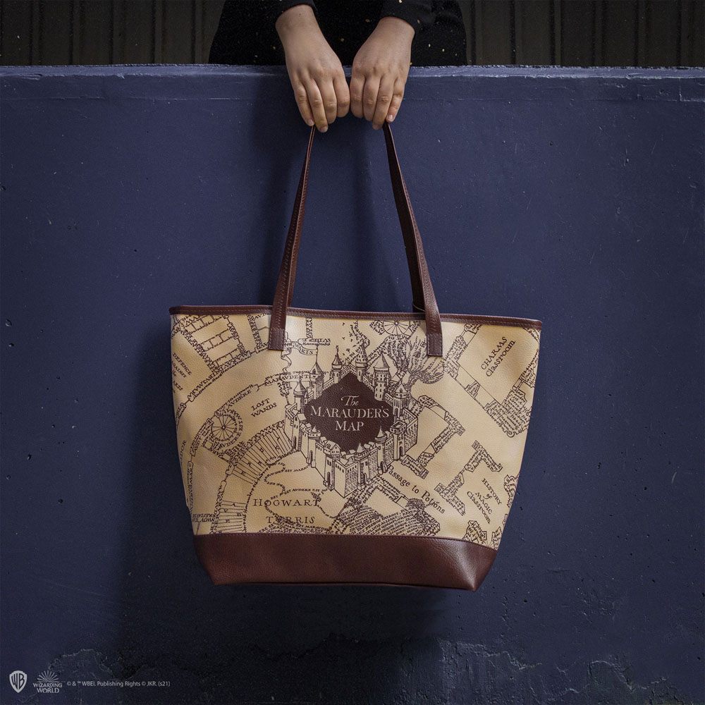 Harry Potter Tragetasche & Geldbeutel Marauder's Map Shoppingbag