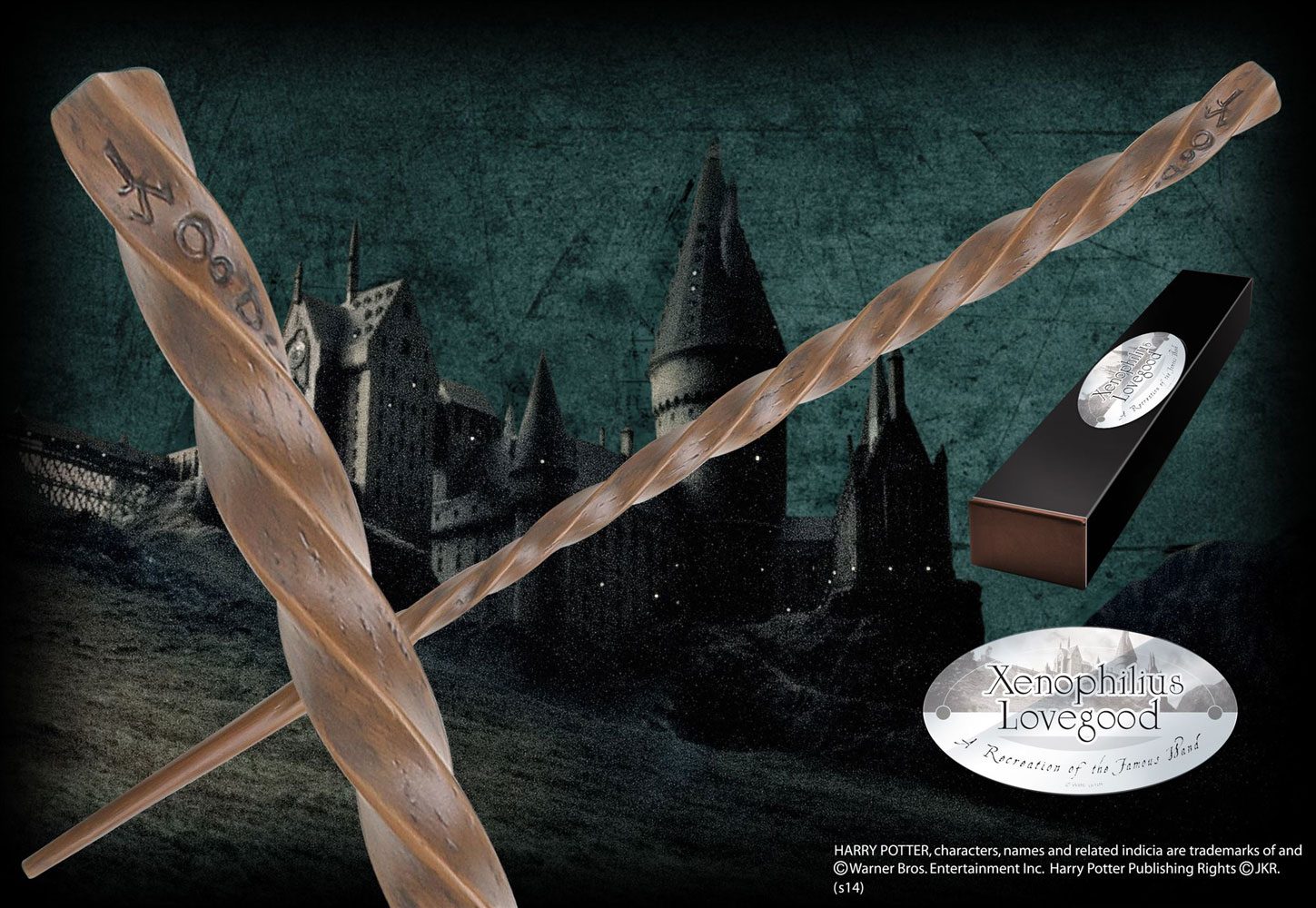 Harry Potter Zauberstab Xenophilius Lovegood (Charakter-Edition)
